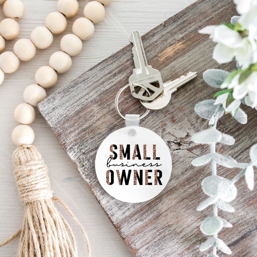 SMALL BUSINESS OWNER KEYCHAIN Harlow Boutique Official Online Store 