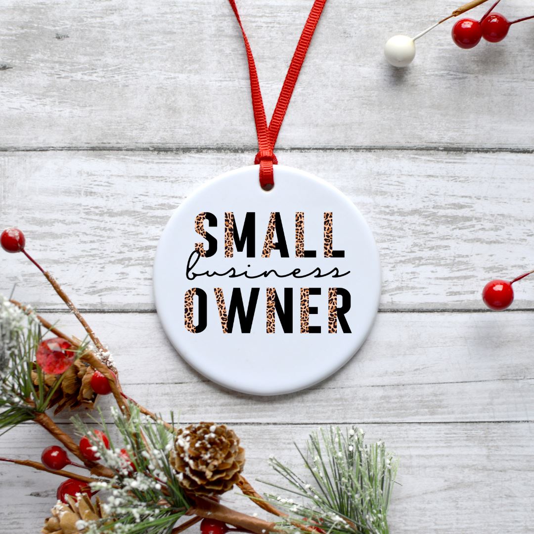 SMALL BUSINESS OWNER ORNAMENT Harlow Boutique Official Online Store 