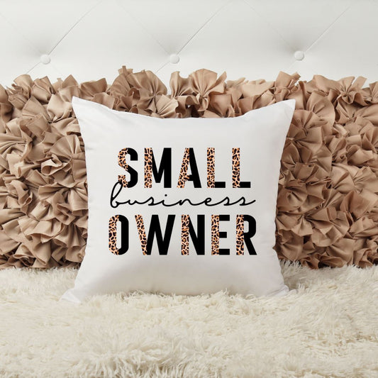 SMALL BUSINESS OWNER PILLOW Harlow Boutique Official Online Store 