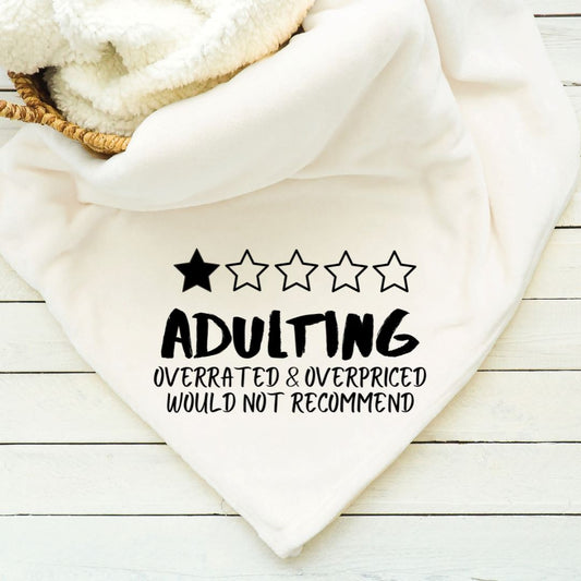 Adulting One Star Blanket Blankets Harlow Boutique Official Online Store 