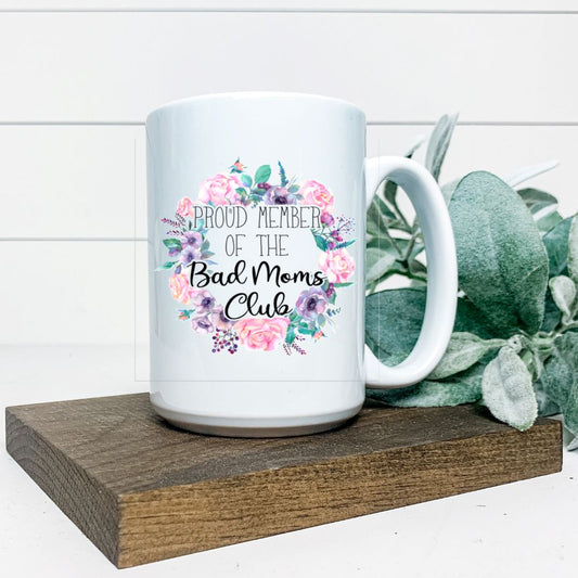 BAD MOMS CLUB MUG Harlow Boutique Official Online Store 