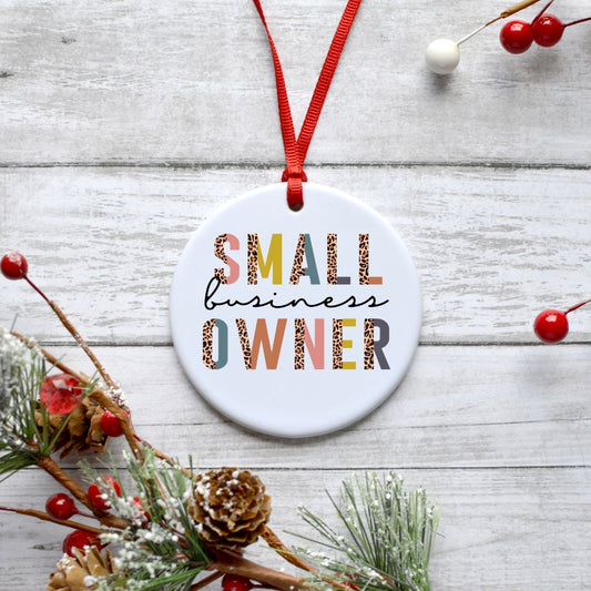 SMALL BUSINESS OWNER ORNAMENT Harlow Boutique Official Online Store 