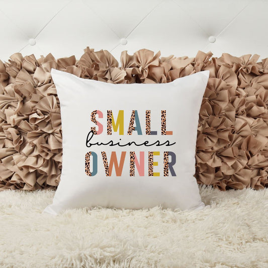 SMALL BUSINESS OWNER PILLOW Harlow Boutique Official Online Store 