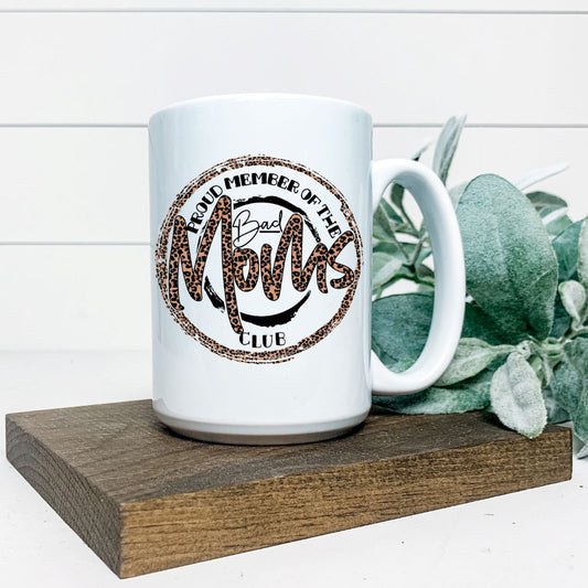 BAD MOMS CLUB MUG Harlow Boutique Official Online Store 