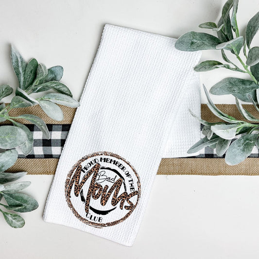 BAD MOMS CLUB TEA TOWEL Harlow Boutique Official Online Store 
