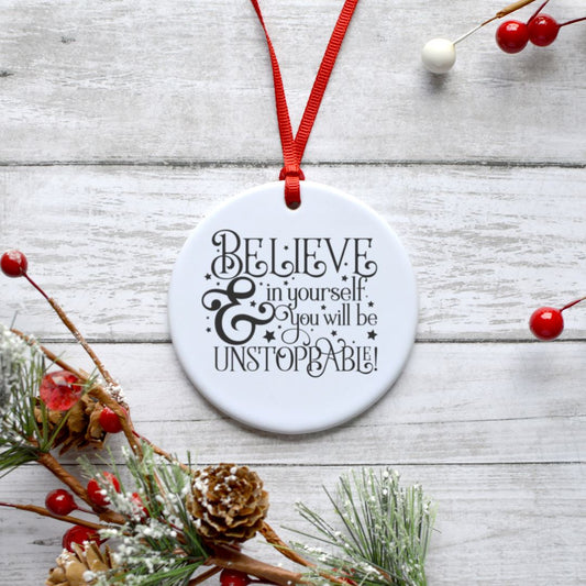 BELIEVE IN YOURSELF ORNAMENT Harlow Boutique Official Online Store 