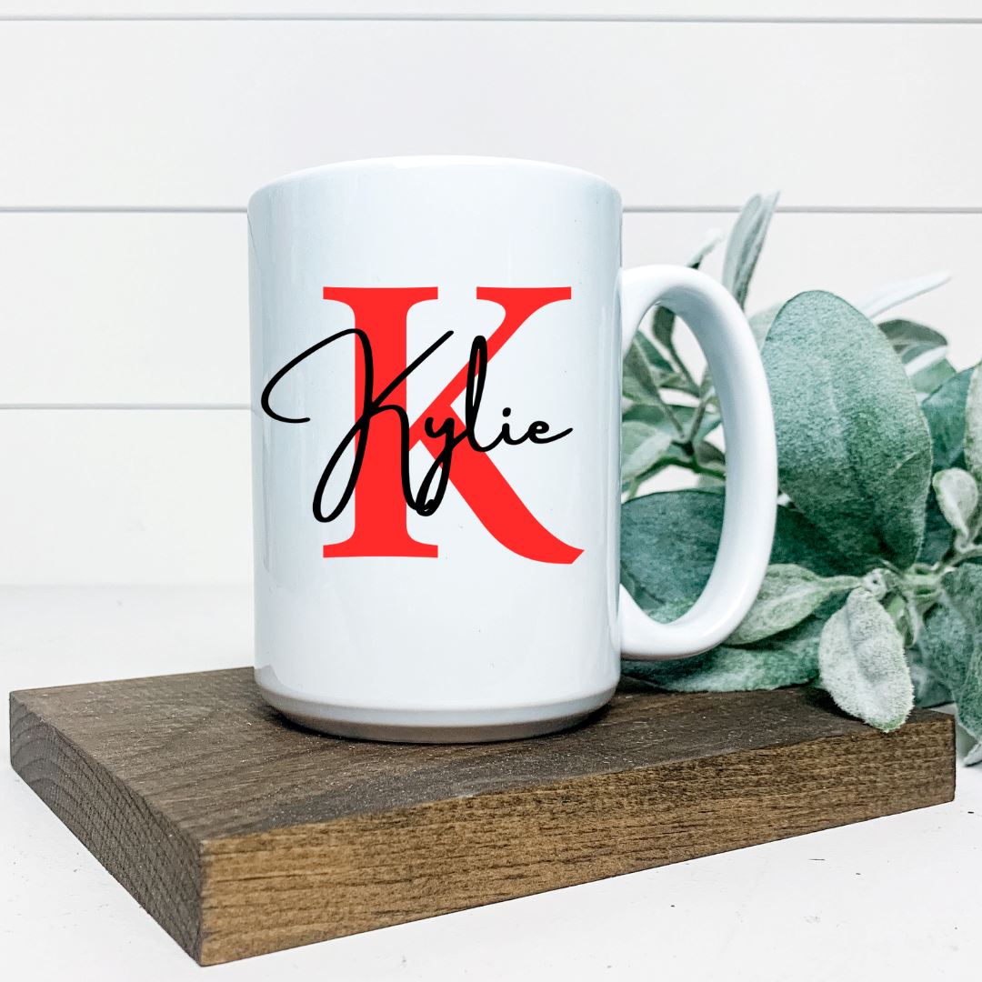 MONOGRAMMED MUG Harlow Boutique Official Online Store 