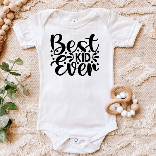Best Kid Ever Baby Bodysuit Harlow Boutique Official Online Store 