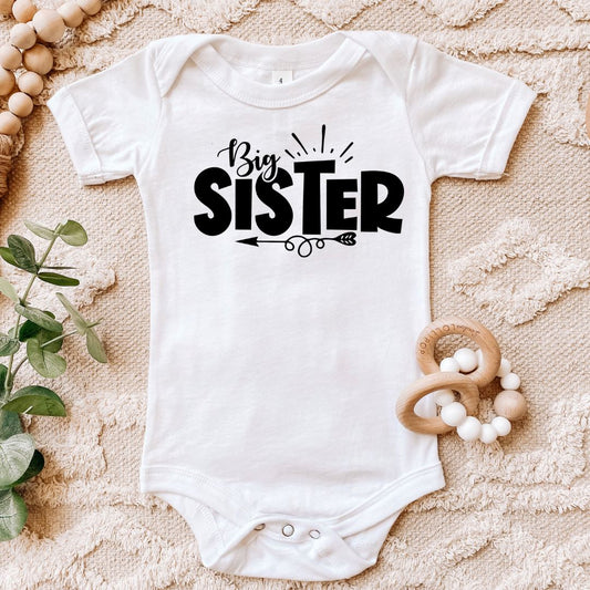 Big Sister Baby Bodysuit Harlow Boutique Official Online Store 