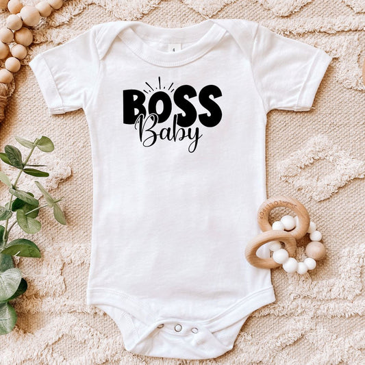 Boss Baby Baby Bodysuit Harlow Boutique Official Online Store 