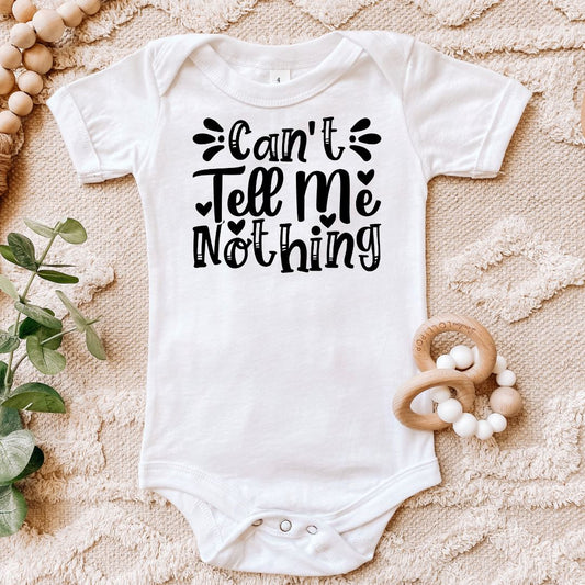 Cant Tell Me Nothing Baby Bodysuit Harlow Boutique Official Online Store 