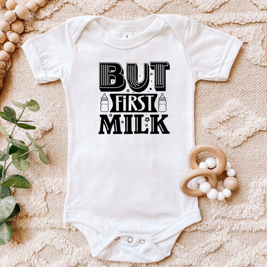But First Milk Baby Bodysuit Harlow Boutique Official Online Store 