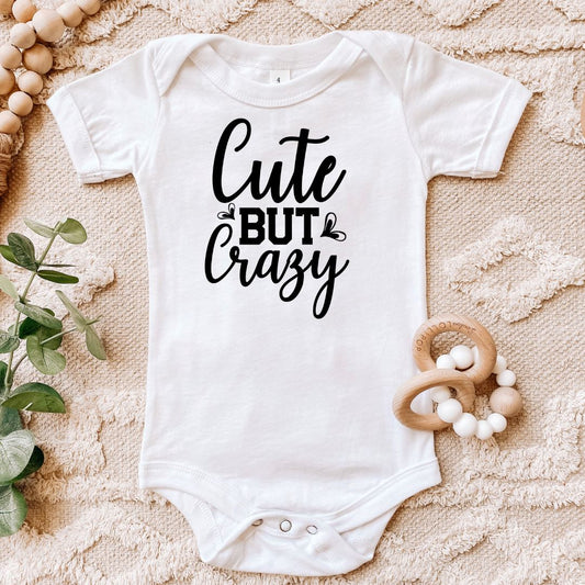 Cute But Crazy Baby Bodysuit Harlow Boutique Official Online Store 