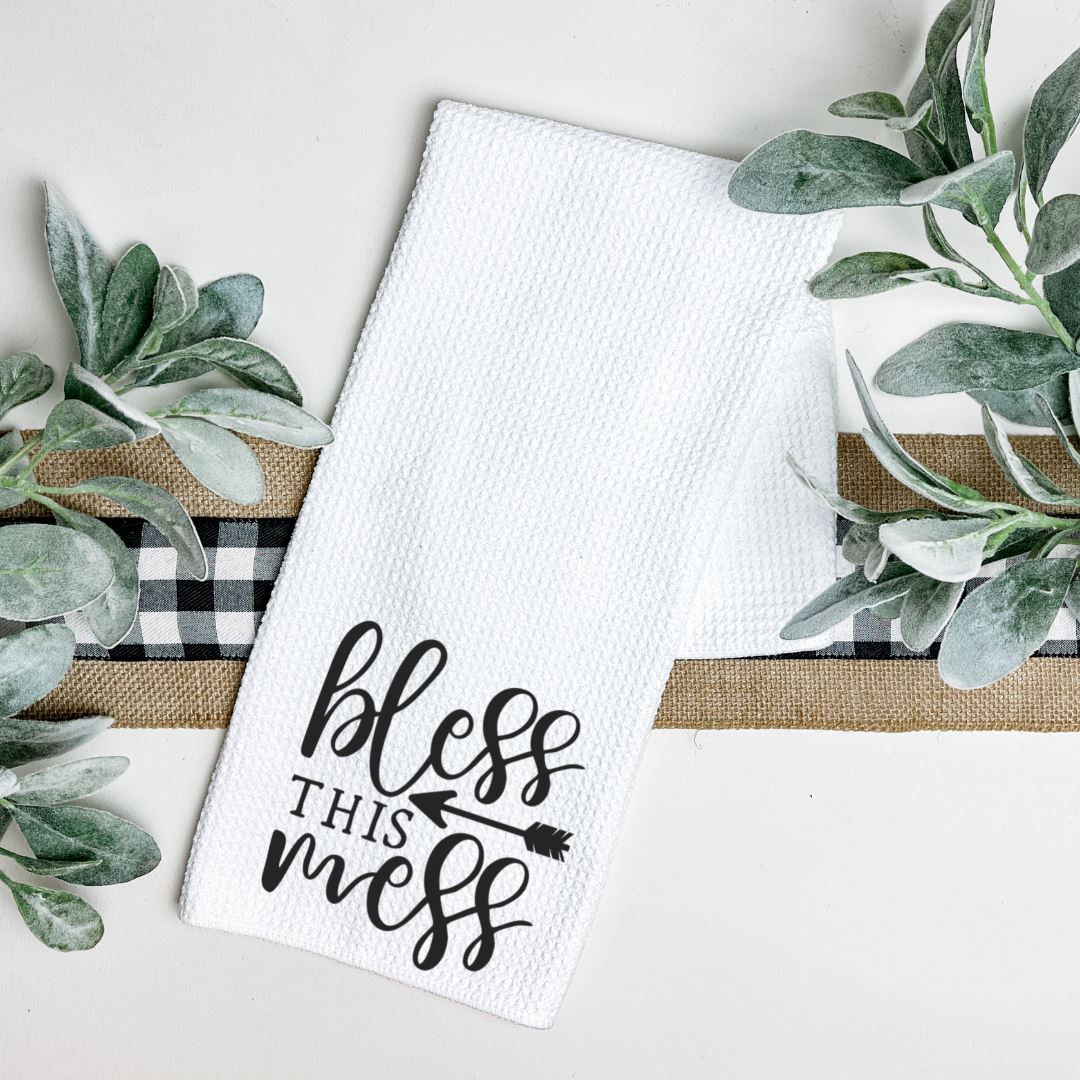 BLESS THIS MESS TEA TOWEL Harlow Boutique Official Online Store 