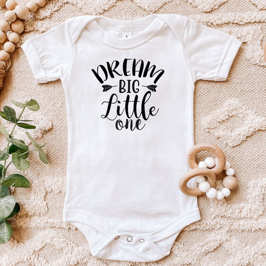 Dream Big Little One Baby Bodysuit Harlow Boutique Official Online Store 