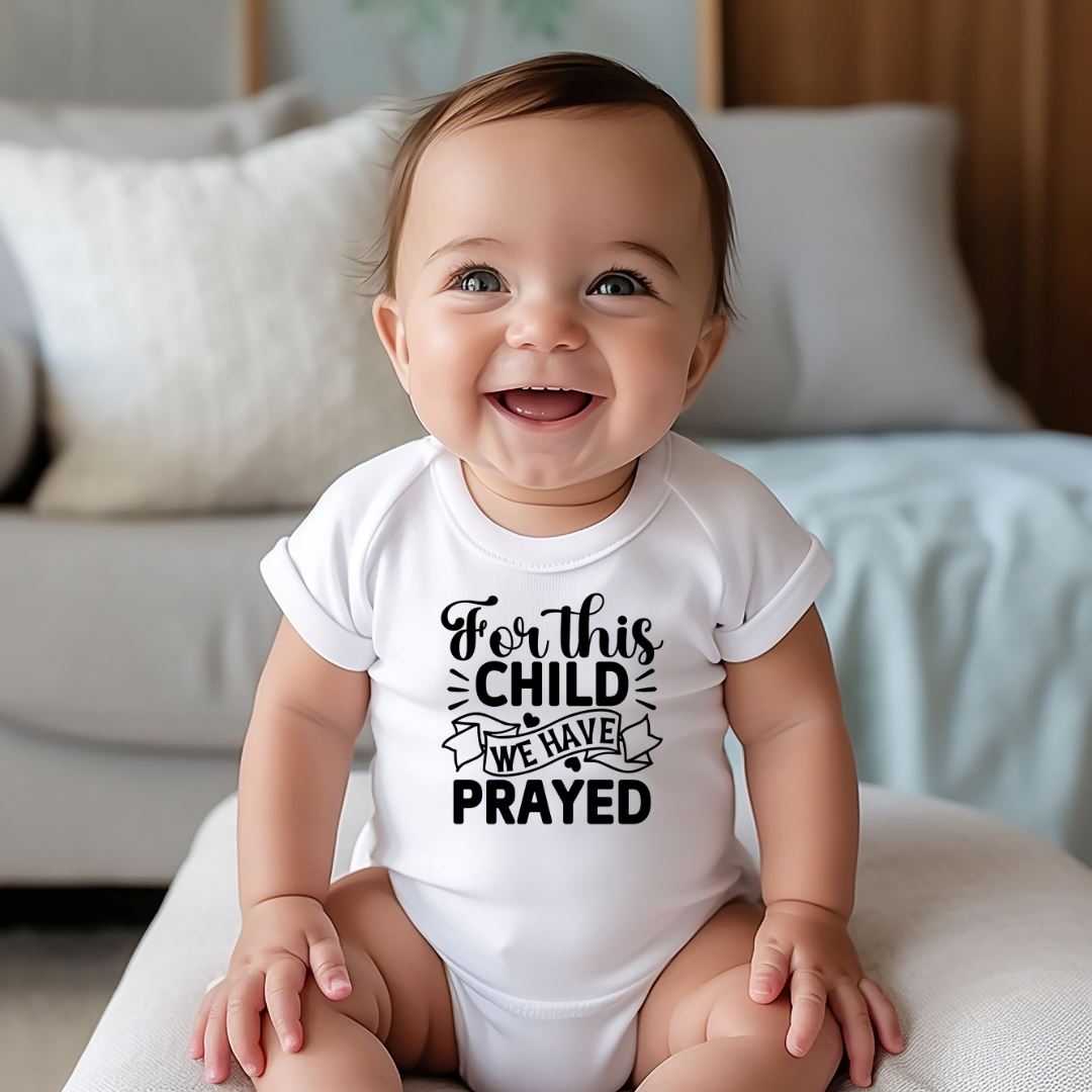 For This Child We Have Prayed Baby Bodysuit Harlow Boutique Official Online Store 