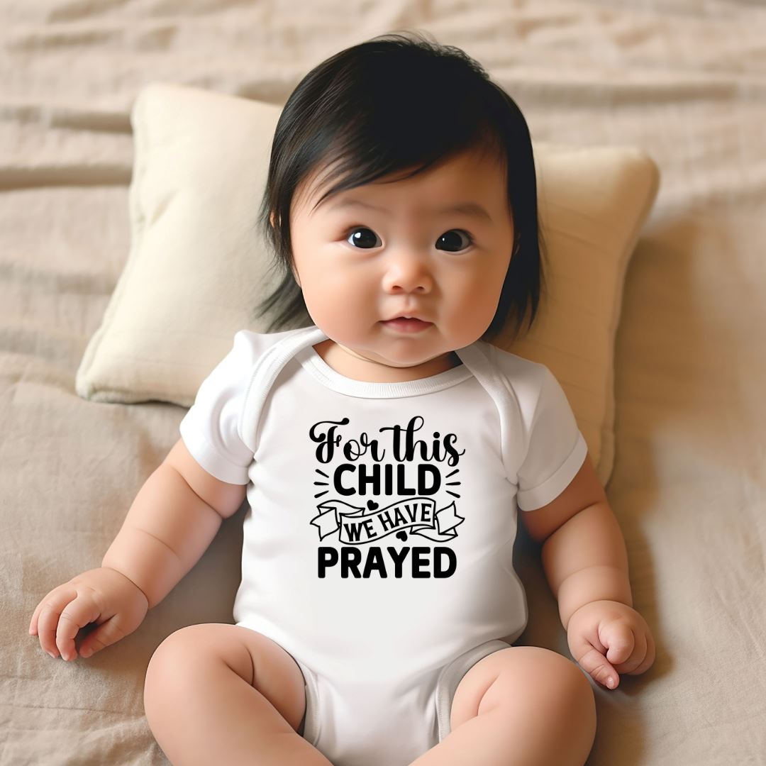 For This Child We Have Prayed Baby Bodysuit Harlow Boutique Official Online Store 