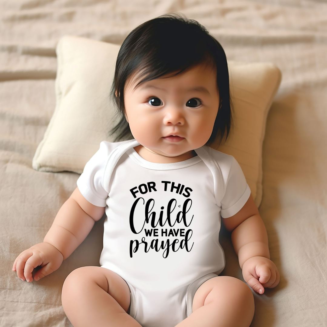 For This Child We Have Prayed Baby Bodysuit Harlow Boutique Official Online Store 