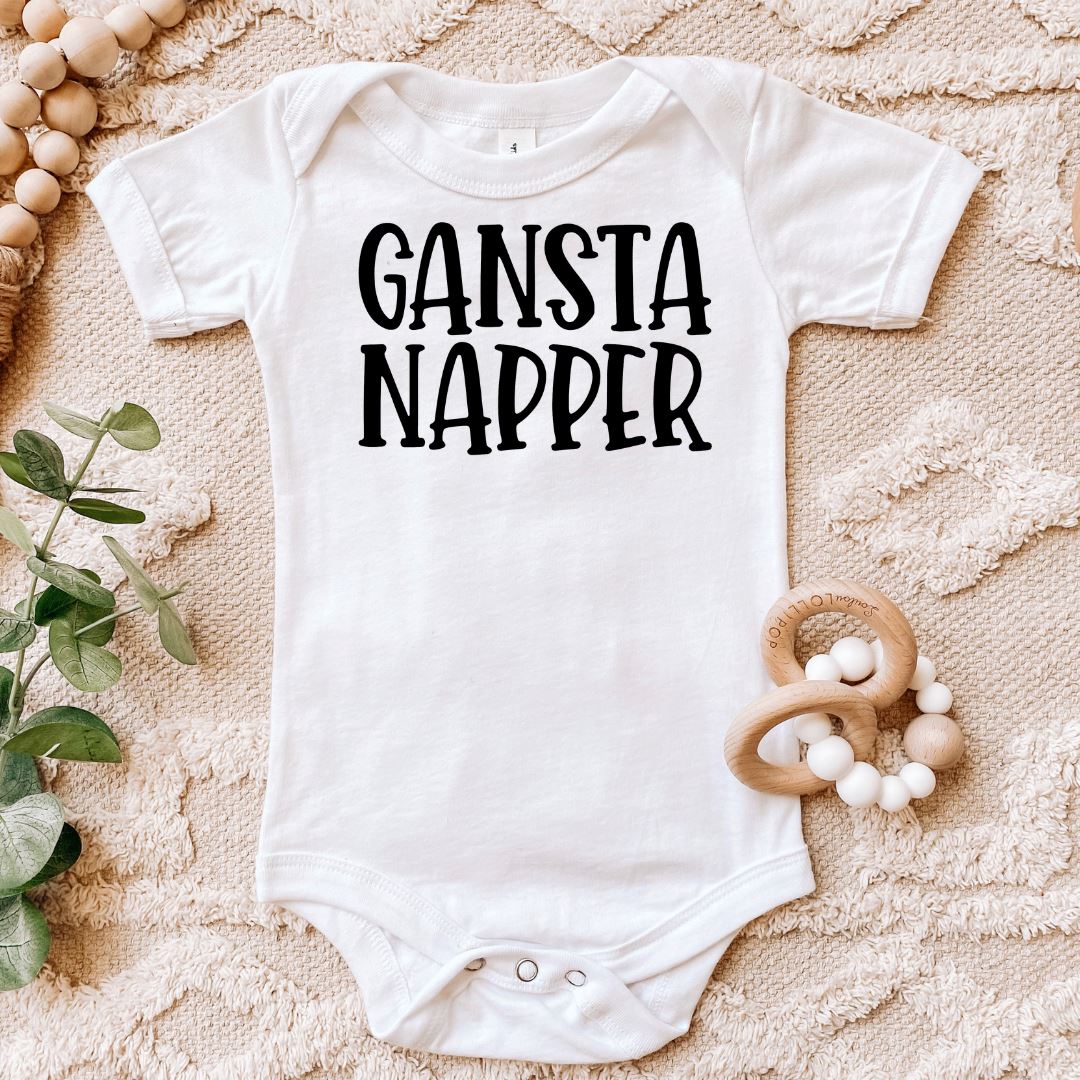 Gangsta Napper Baby Bodysuit Harlow Boutique Official Online Store 