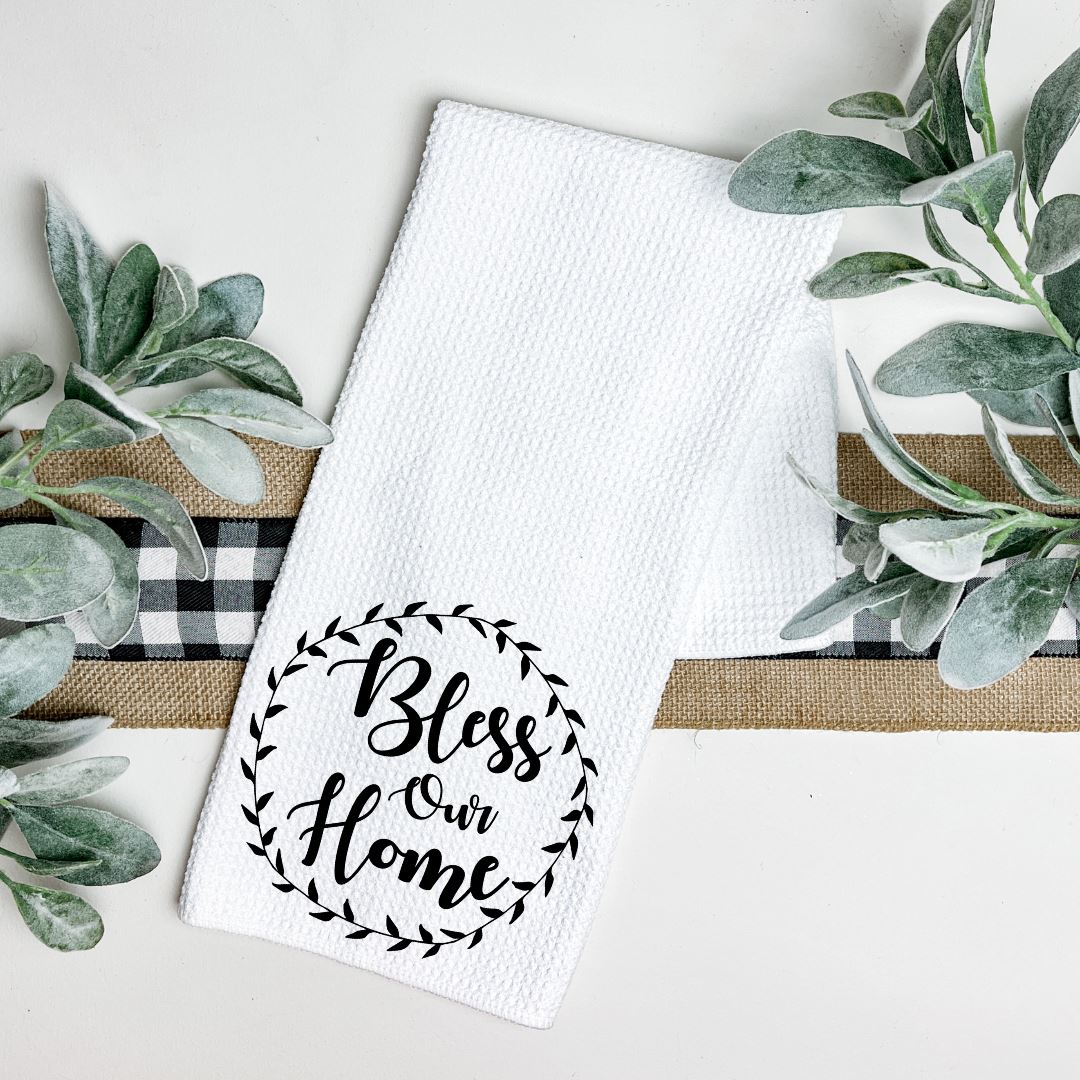 BLESS OUR HOME TEA TOWEL Harlow Boutique Official Online Store 