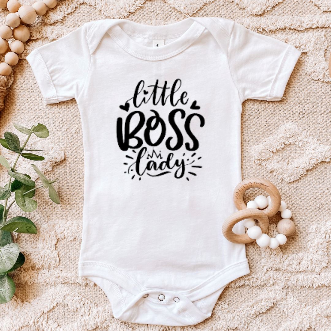 Little Boss Lady Baby Bodysuit Harlow Boutique Official Online Store 