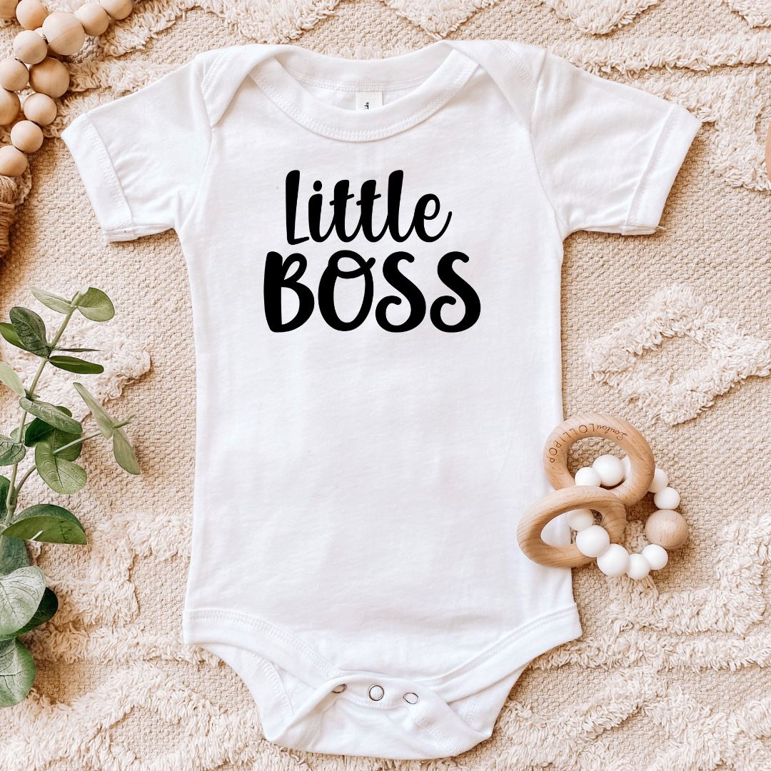 Little Boss Baby Bodysuit Harlow Boutique Official Online Store 