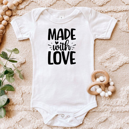 Made With Love Baby Bodysuit Harlow Boutique Official Online Store 