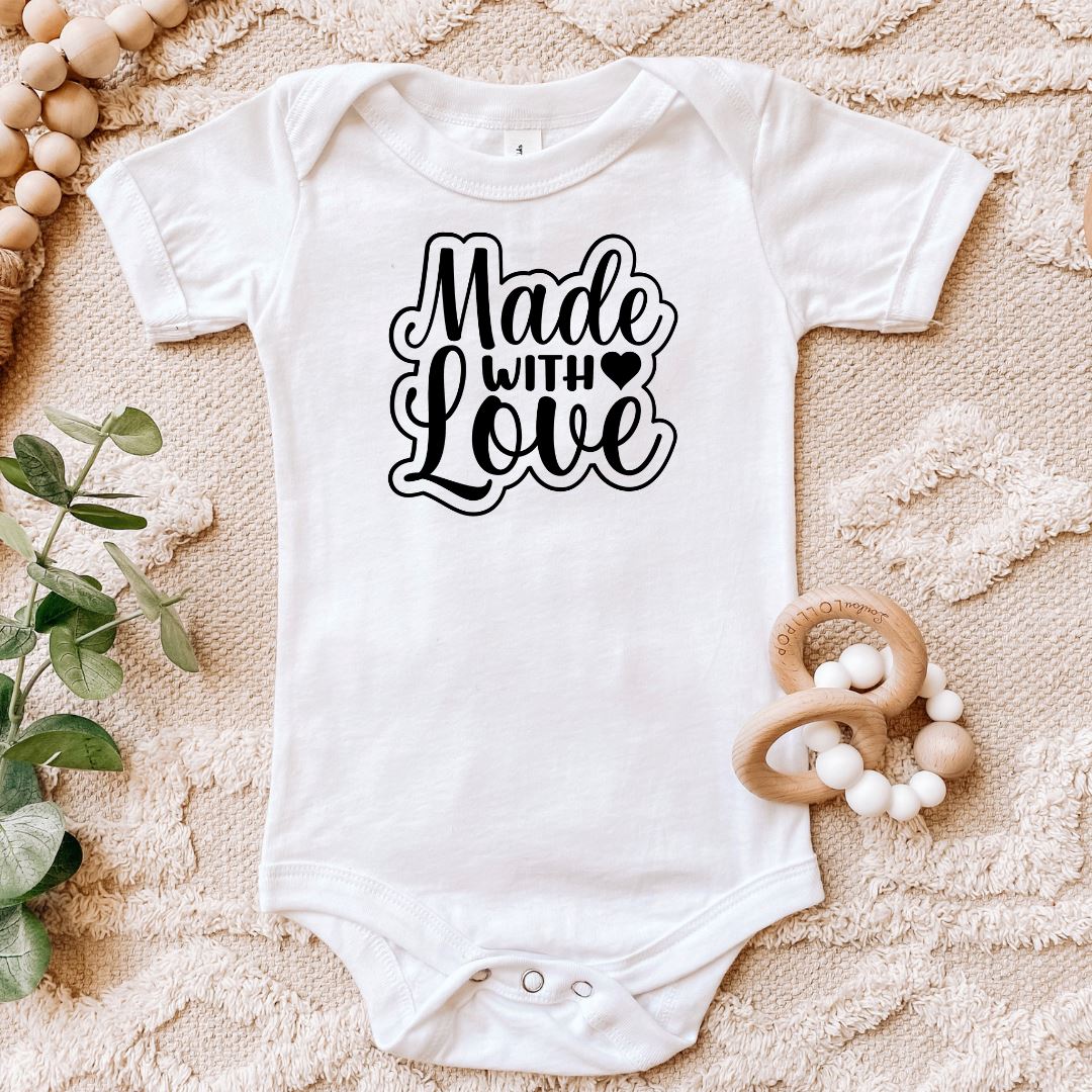 Made With Love Baby Bodysuit Harlow Boutique Official Online Store 