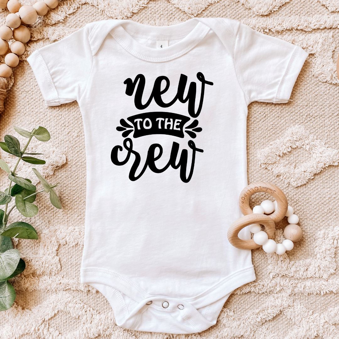 New to the Crew Baby Bodysuit Harlow Boutique Official Online Store 