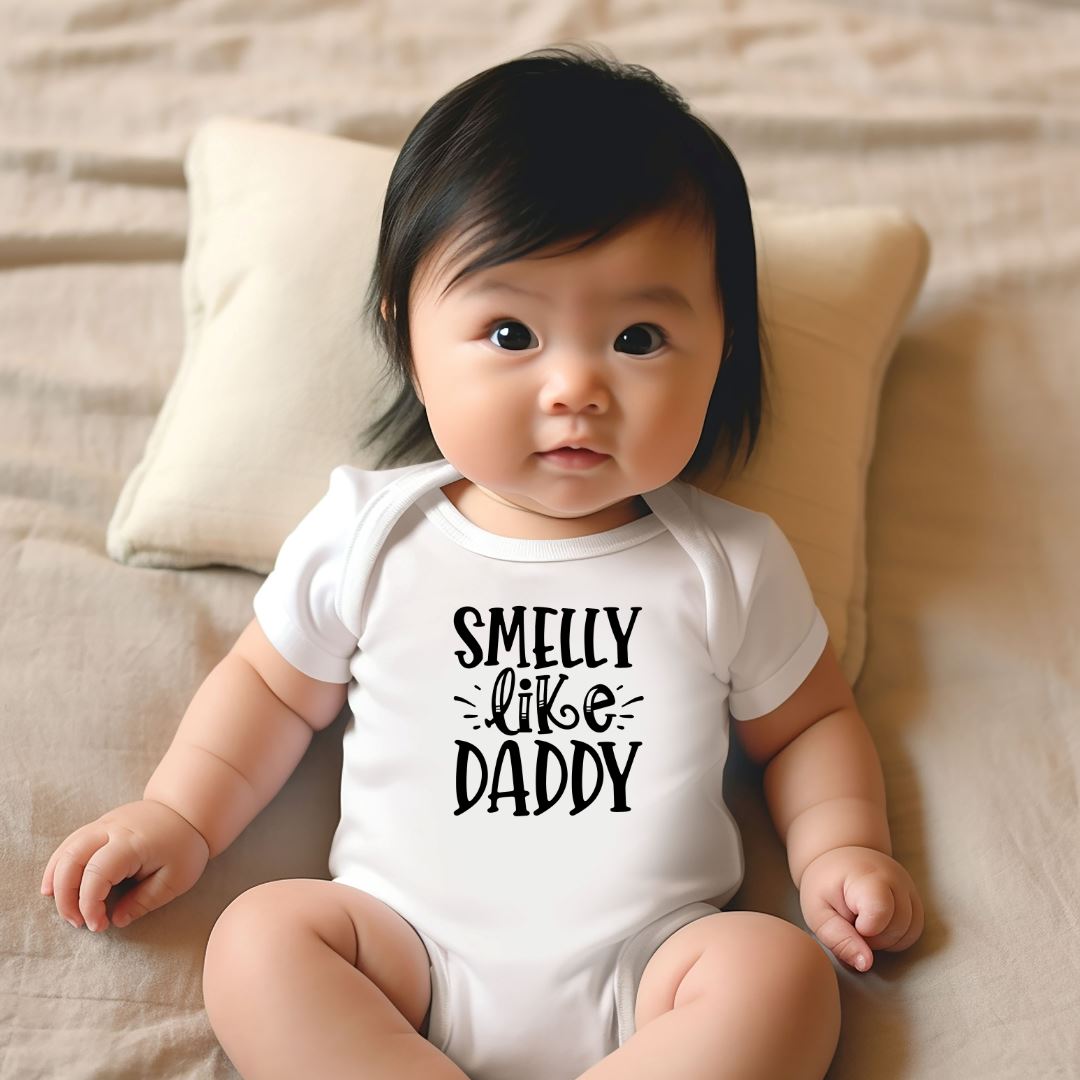 Smelly Like Daddy Baby Bodysuit Harlow Boutique Official Online Store 