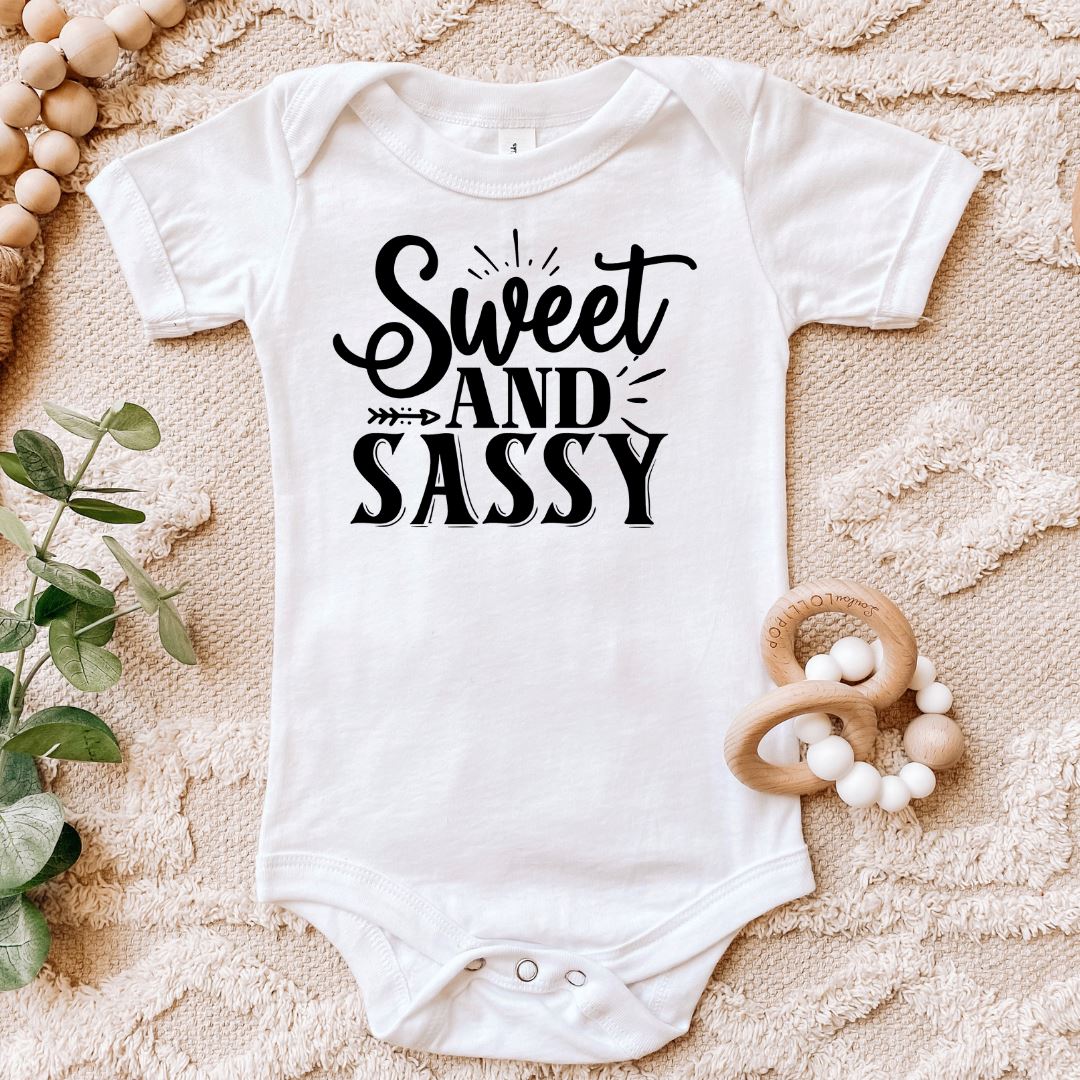 Sweet and Sassy Baby Bodysuit Harlow Boutique Official Online Store 