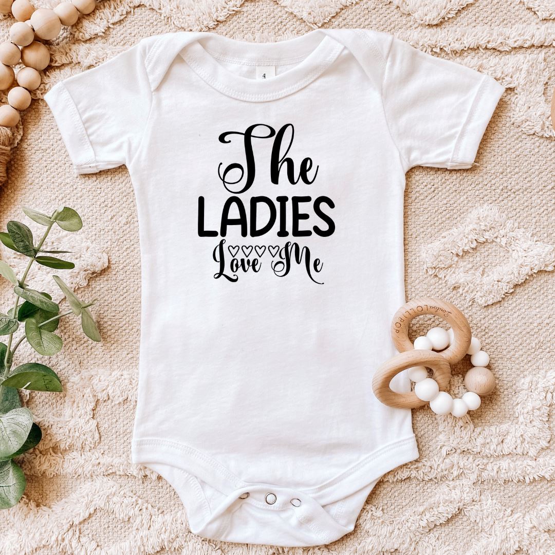 The Ladies Love Me Baby Bodysuit Harlow Boutique Official Online Store 