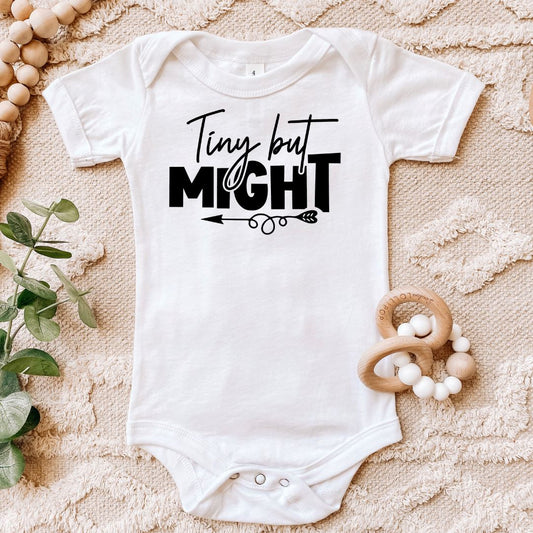 Tiny But Mighty Baby Bodysuit Harlow Boutique Official Online Store 