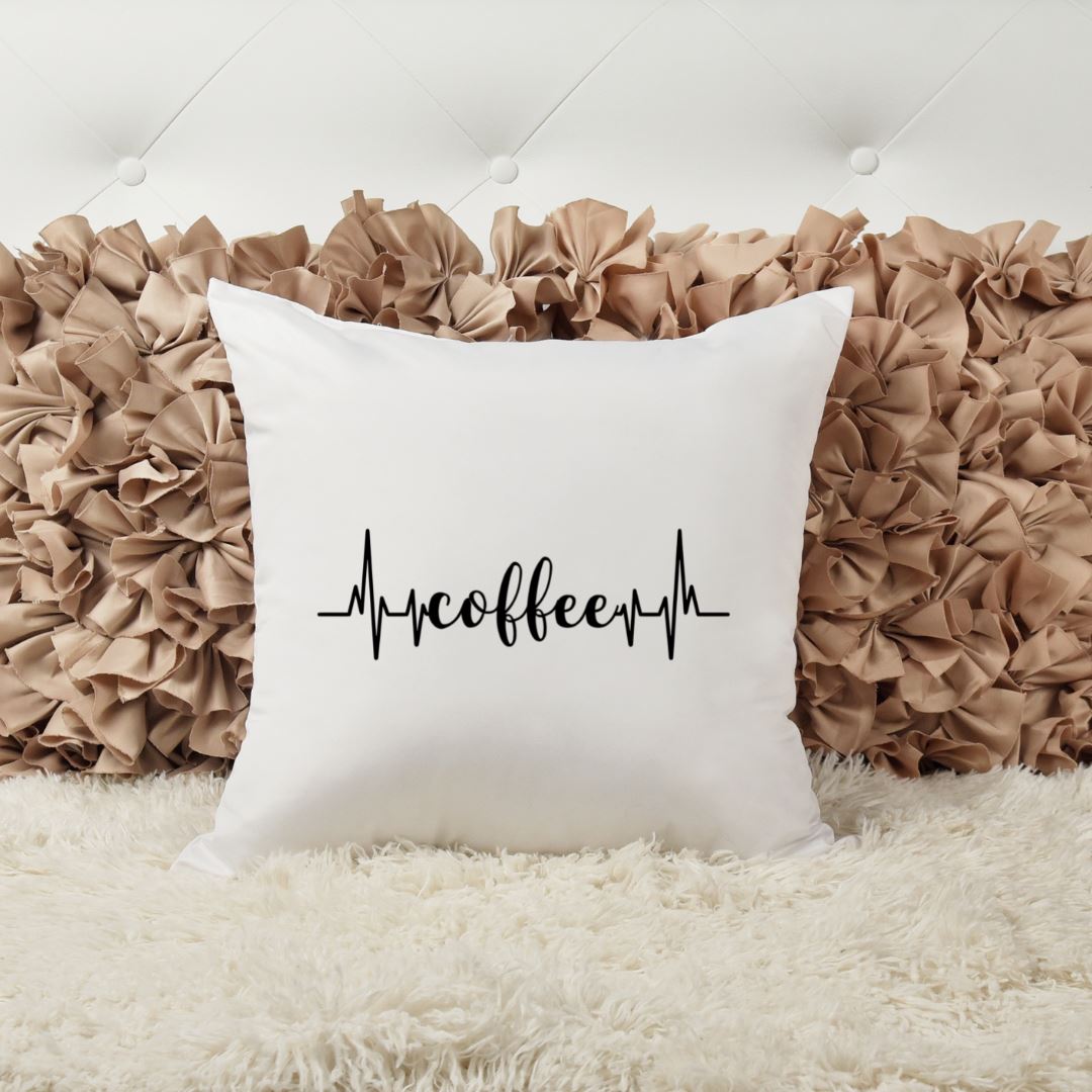 COFFEE HEARTBEAT PILLOW Harlow Boutique Official Online Store 