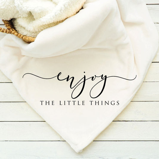 Enjoy The Little Things Blanket Blankets Harlow Boutique Official Online Store 