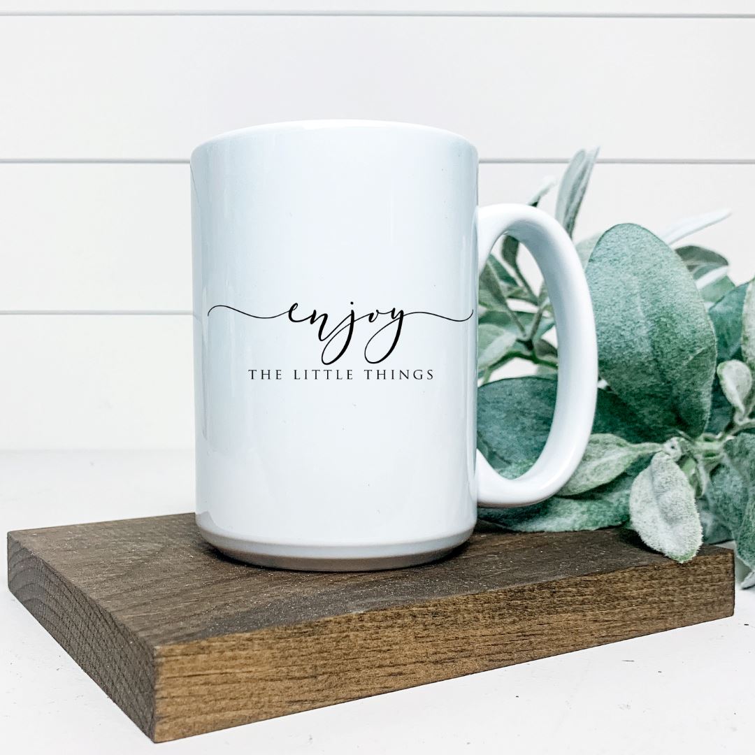 ENJOY THE LITTLE THINGS MUG Harlow Boutique Official Online Store 