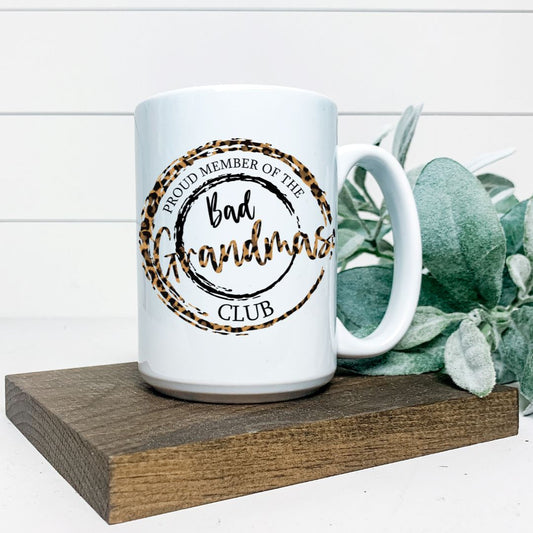 BAD GRANDMAS CLUB MUG Harlow Boutique Official Online Store 