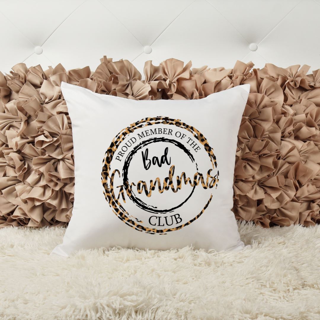 BAD GRANDMAS CLUB PILLOW Harlow Boutique Official Online Store 