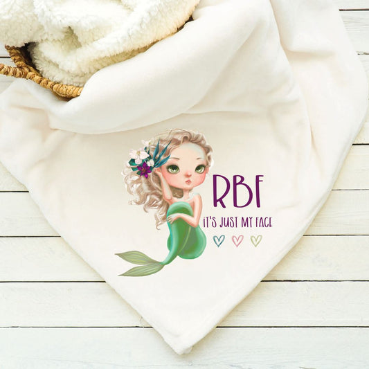 Resting Bitch Face Blanket Blankets Harlow Boutique Official Online Store 