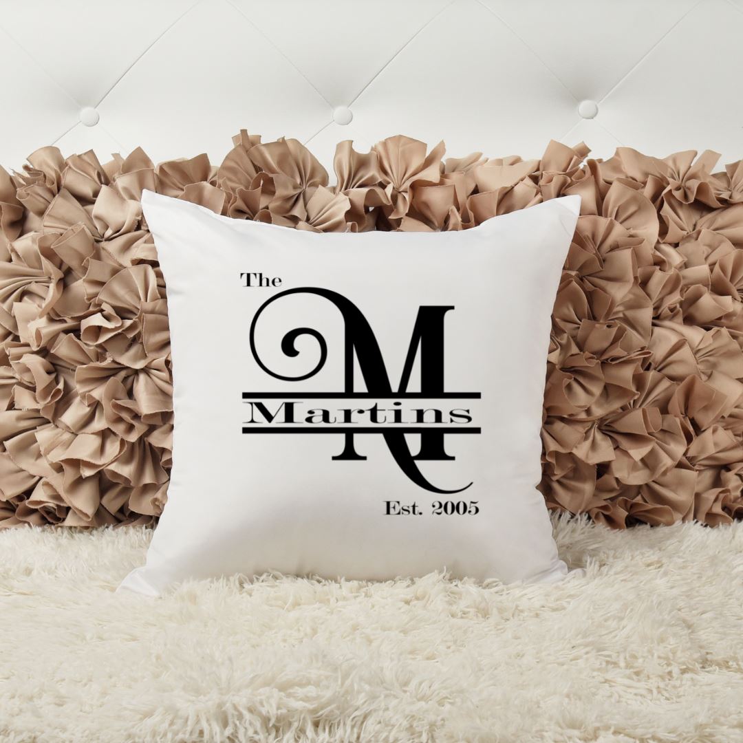 FAMILY NAME PILLOW Pillow Harlow Boutique Official Online Store 