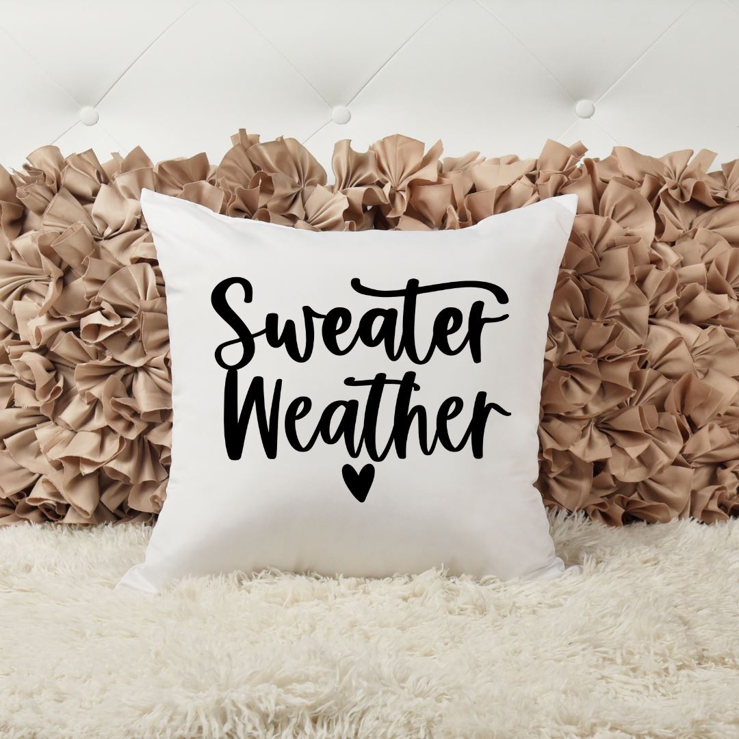 SWEATER WEATHER PILLOW Harlow Boutique Official Online Store 