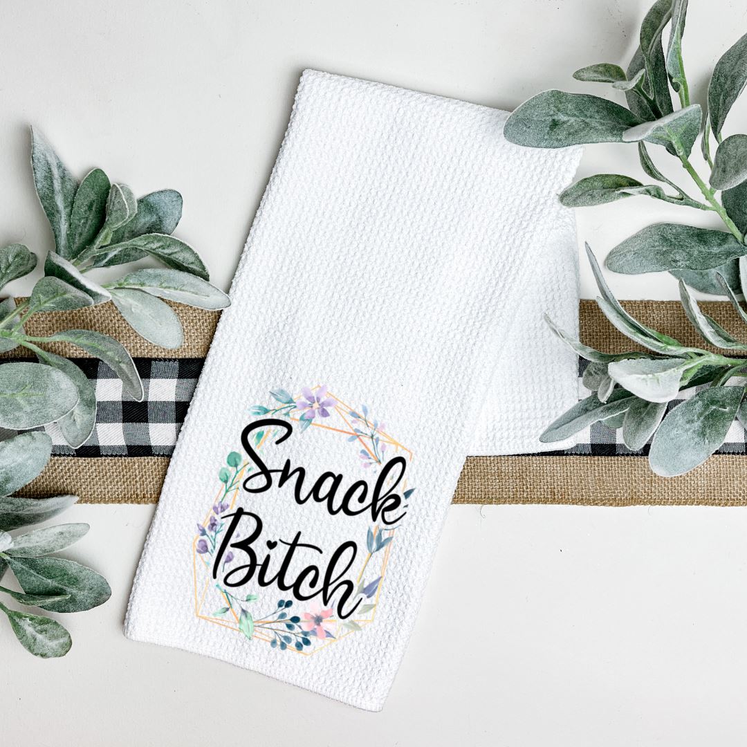 SNACK BITCH TEA TOWEL Harlow Boutique Official Online Store 