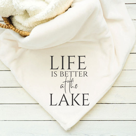 Life Is Better at the Lake Blanket Blankets Harlow Boutique Official Online Store 