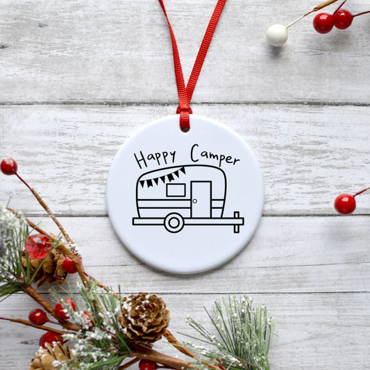 HAPPY CAMPER ORNAMENT Harlow Boutique Official Online Store 