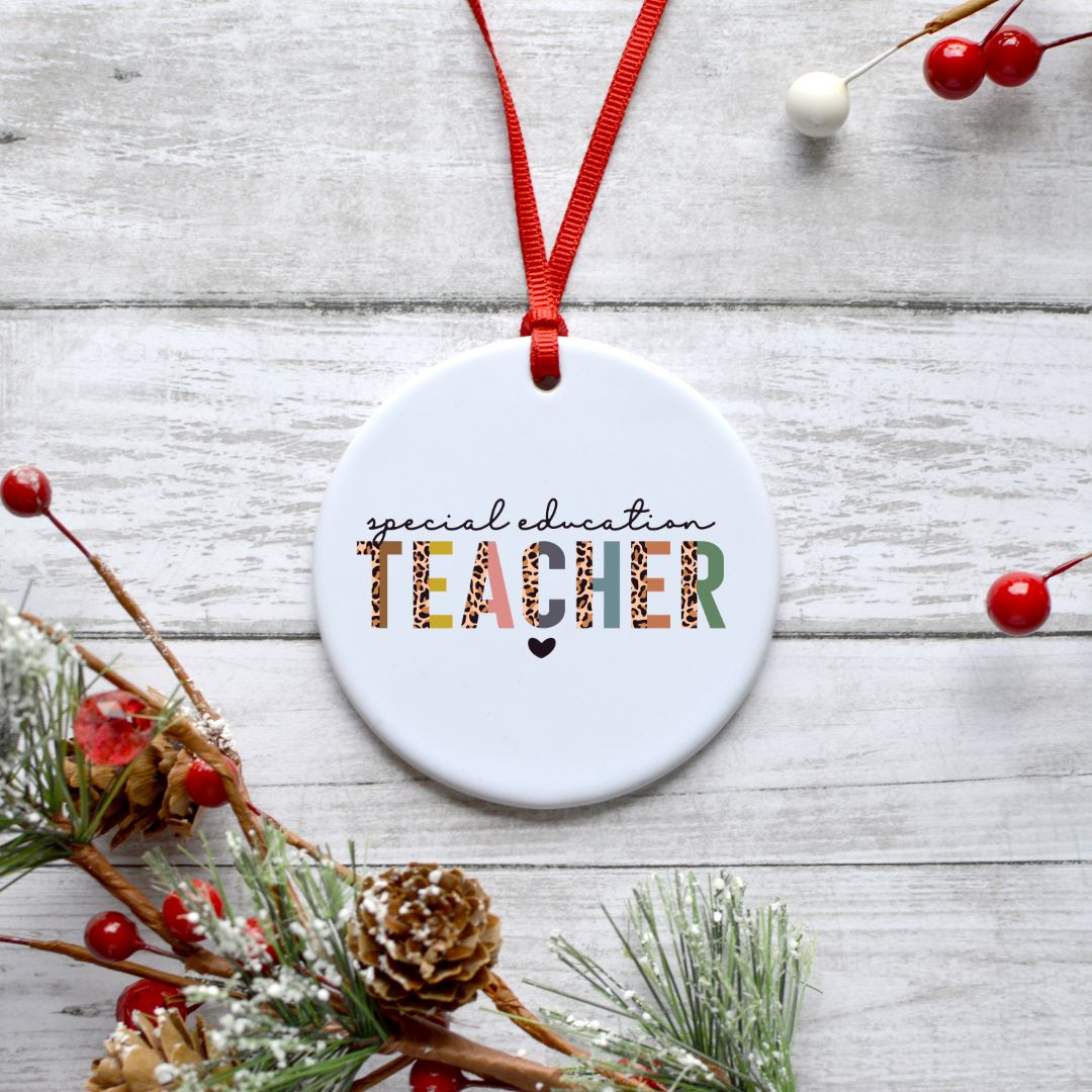 SPECIAL EDUCATION TEACHER ORNAMENT Harlow Boutique Official Online Store 