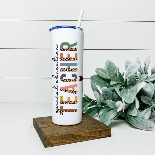 SPECIAL EDUCATION TEACHER TALL TUMBLER Tumblers Harlow Boutique Official Online Store 