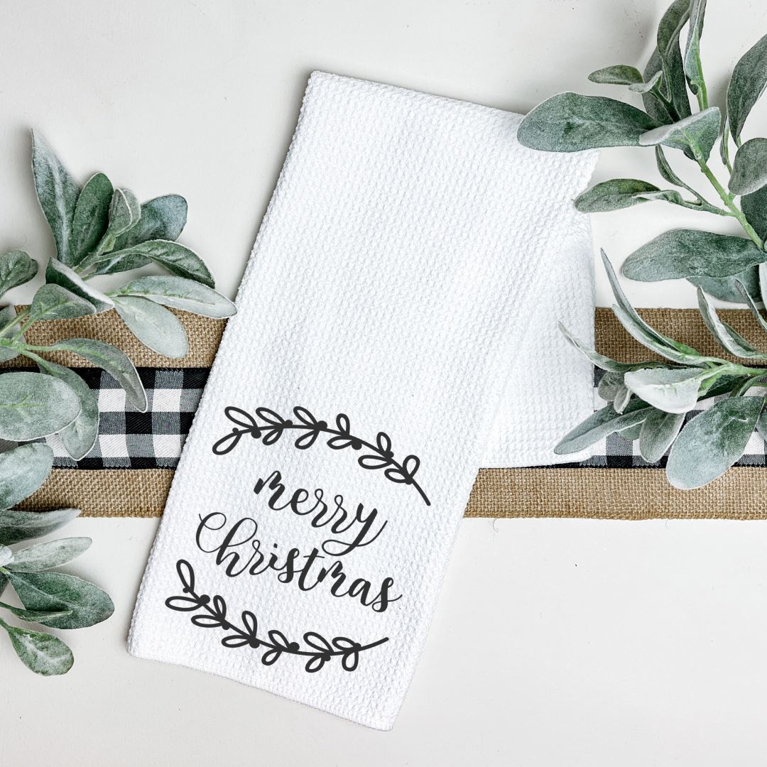 MERRY CHRISTMAS TEA TOWEL Harlow Boutique Official Online Store 