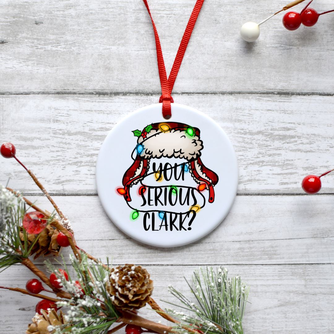 YOU SERIOUS CLARK ORNAMENT Harlow Boutique Official Online Store 