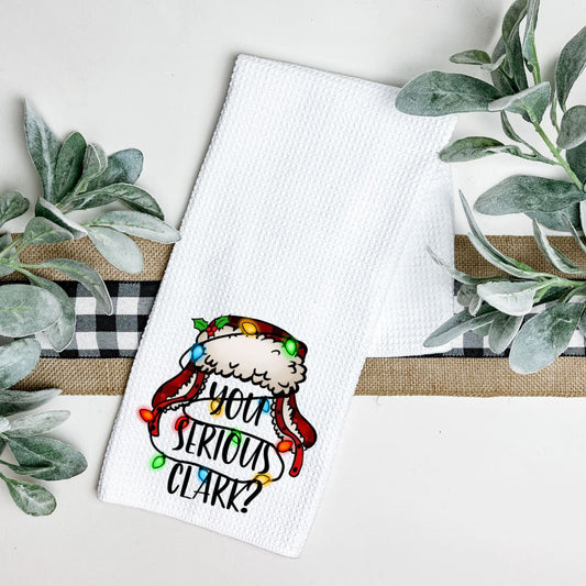 YOU SERIOUS CLARK TEA TOWEL Harlow Boutique Official Online Store 