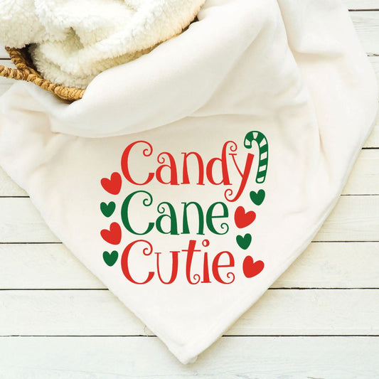 Candy Cane Cutie Blanket Blankets Harlow Boutique Official Online Store 